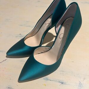 Elegant Teal Women's Pumps